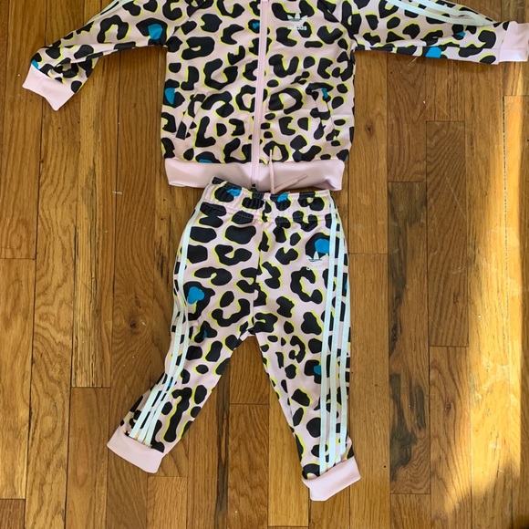adidas leopard tracksuit